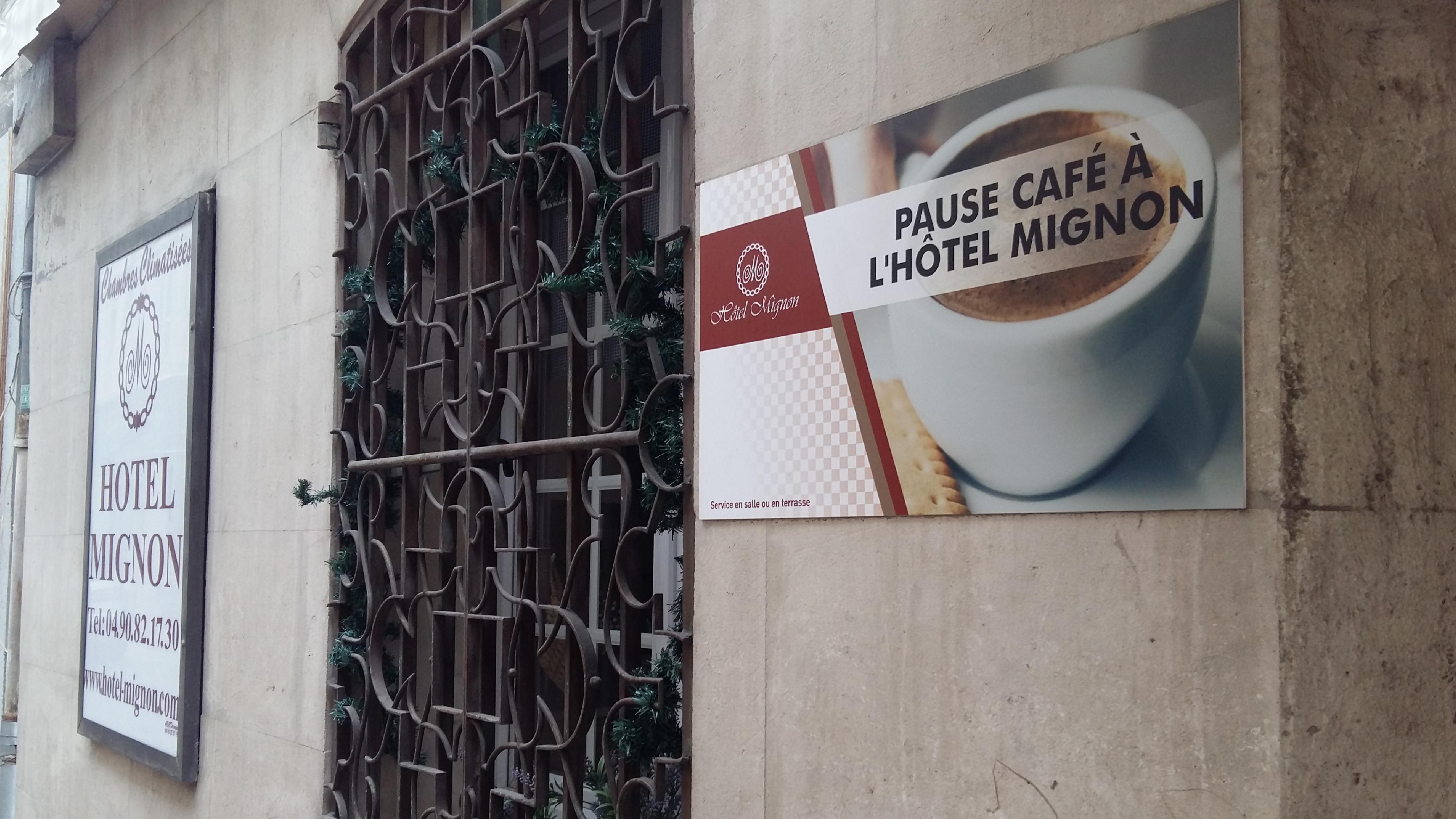 Hotel Mignon Avignon Buitenkant foto