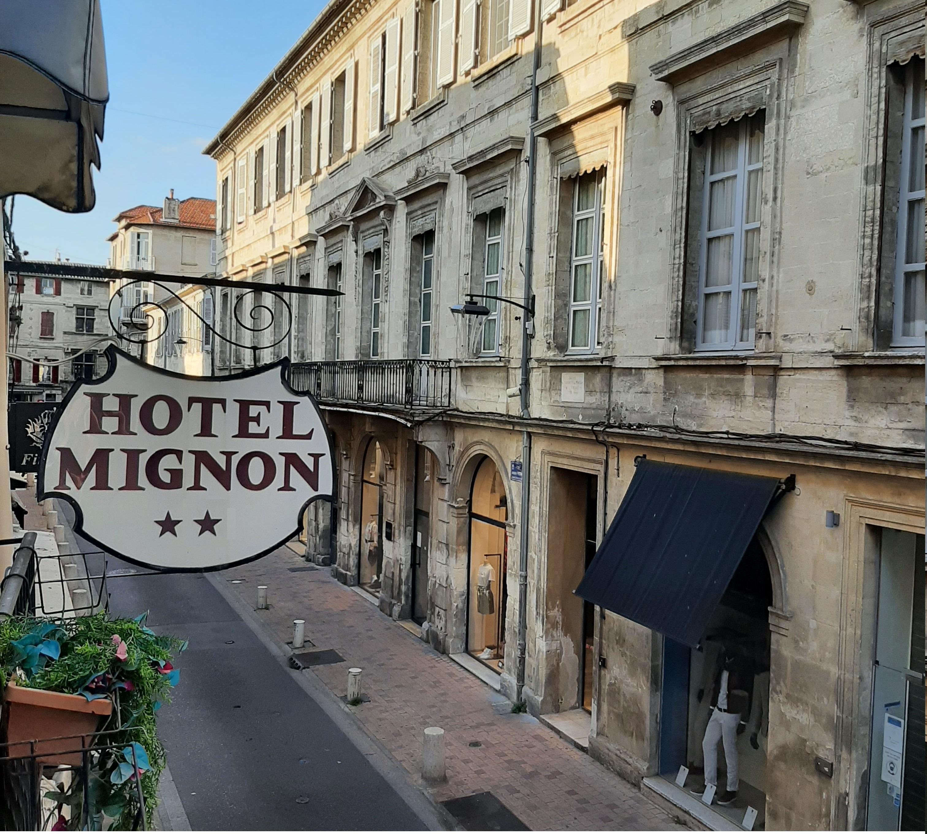 Hotel Mignon Avignon Buitenkant foto
